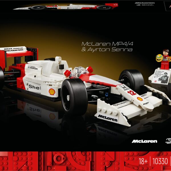 LEGO McLaren MP4/4 und Ayrton Senna 10330 | Icons-Serie