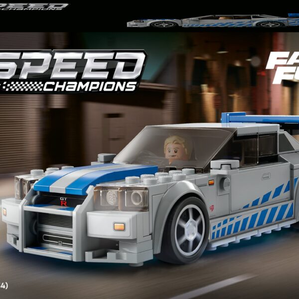 LEGO 2 Fast 2 Furious Nissan Skyline GT-R (R34) 76917 | Speed Champions