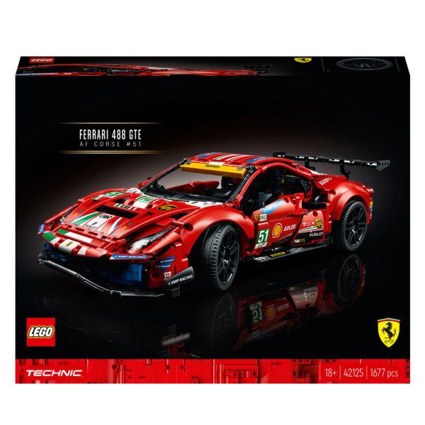 LEGO Ferrari 488 GTE „AF Corse #51“ 42125 | Technic-Serie