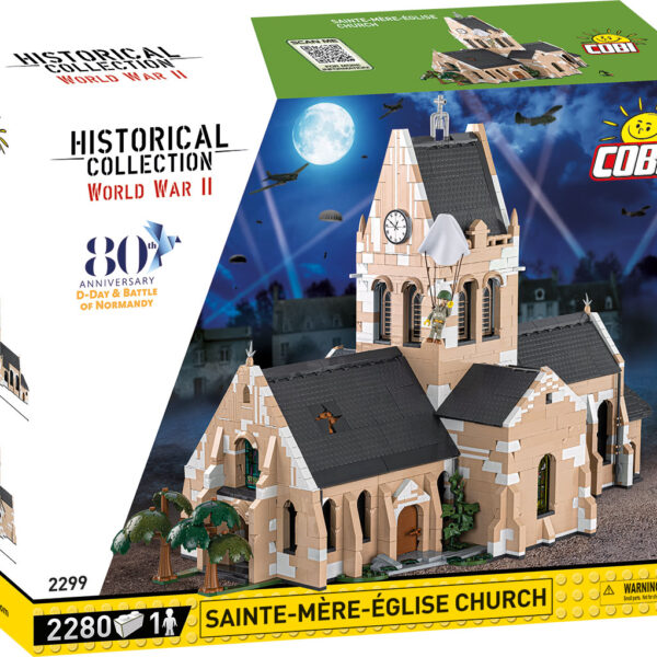 Cobi Sainte-Mère-Église Kirche 2299