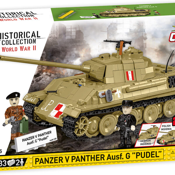 Cobi Panzer V Panther Ausf. G „Pudel“ 2655