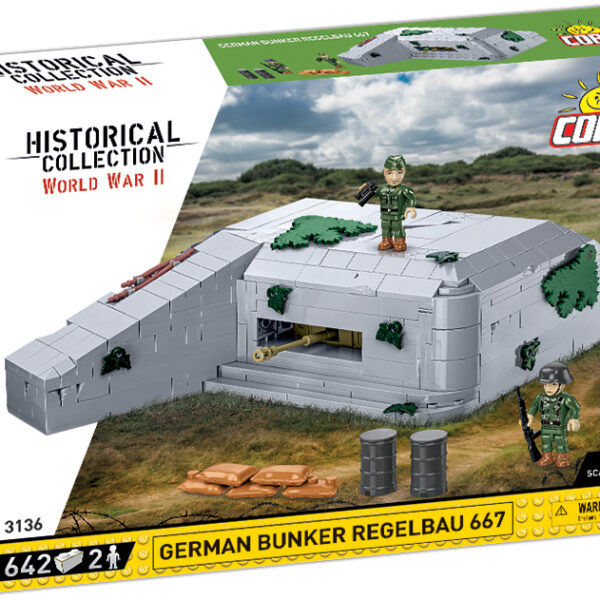 Cobi Deutscher Bunker Regelbau 667 3136