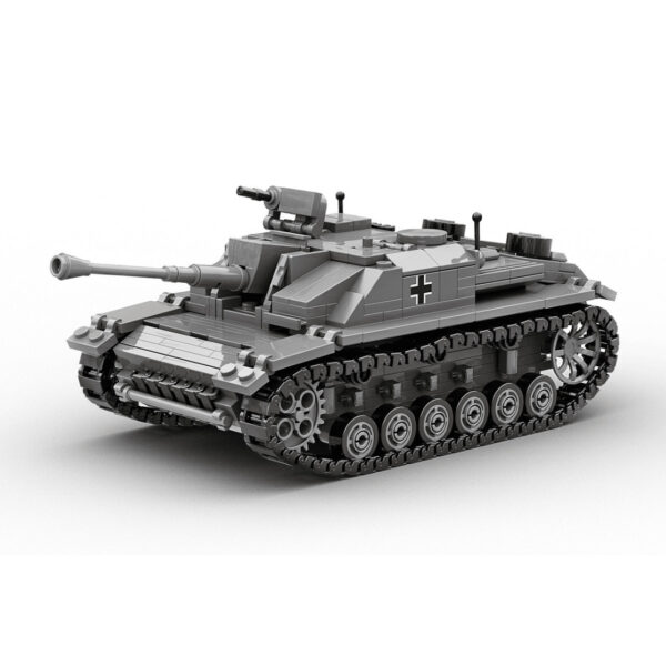Build Army 1/33 StuG III Ausf. G WK II deutscher Jagdpanzer StuG BA0142