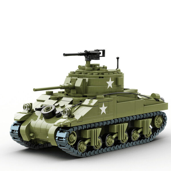 Build Army 1/33 M4 Sherman WK II Amerikanischer mittelschwerer Panzer BA1001