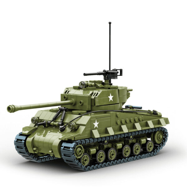 Build Army 1/33 Sherman M4A3E8 Easy Eight WK II US-amerikanischer mittelschwerer Panzer Easy 8 BA1002