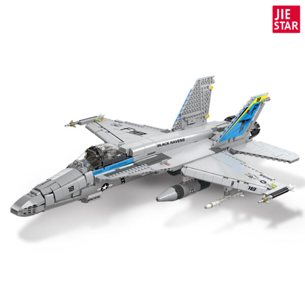 Jie Star – Fighter FA-18 Hornet – 1713 Teile