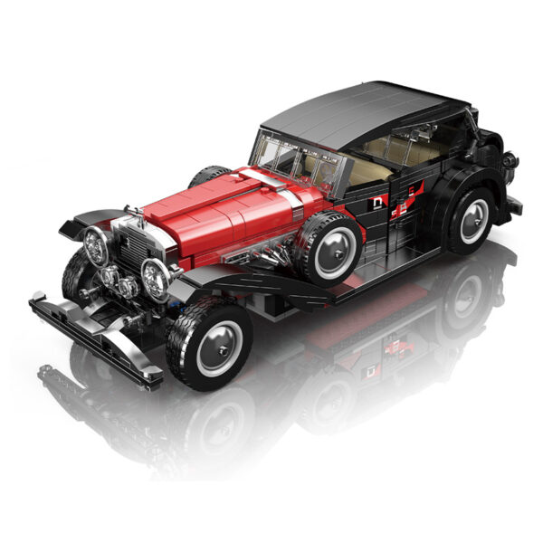 Mould King 10114 Vintage Cabrio Auto-Modellbausatz | 1.308 Teile