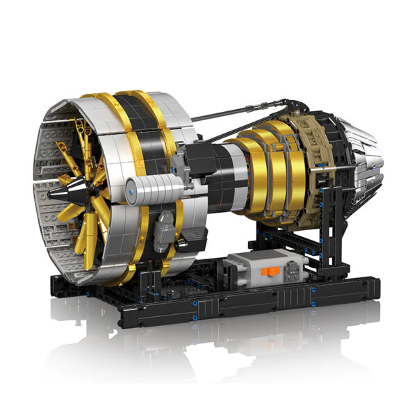 MOULD KING 10141 Flugzeugtriebwerk mit Motor mit 2256 Teilen