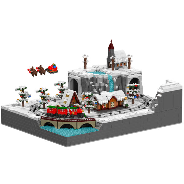 Mould King 12029 Weihnachtszug Wunderland Bausatz | 4.232 Teile