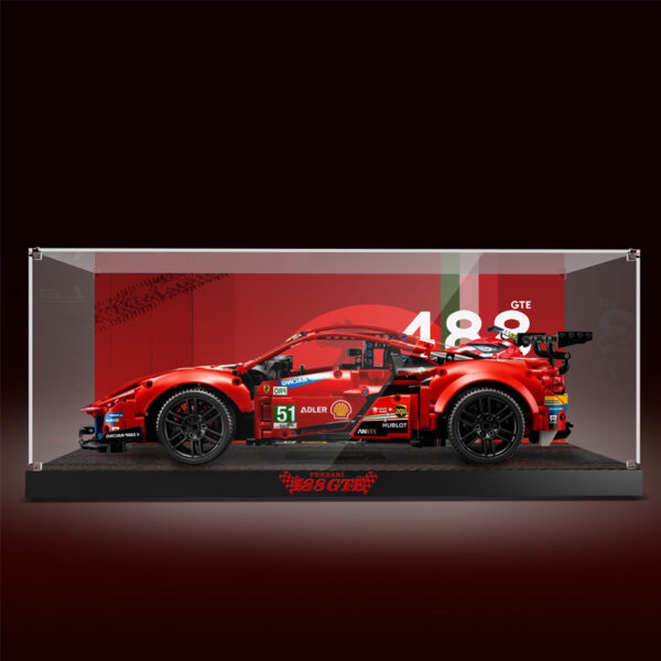 LEGO 42125 Ferrari 488 GTE Vitrine