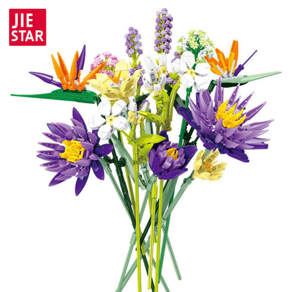 JIESTAR JJ9046 Tropischer Blumenstrauß Creator Expert