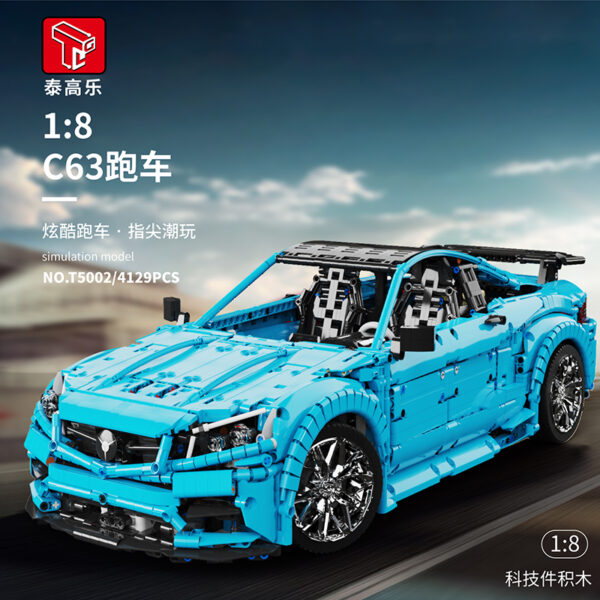 TAIGAOLE T5002 Sportwagen Statik-Modell C63 (1:8)