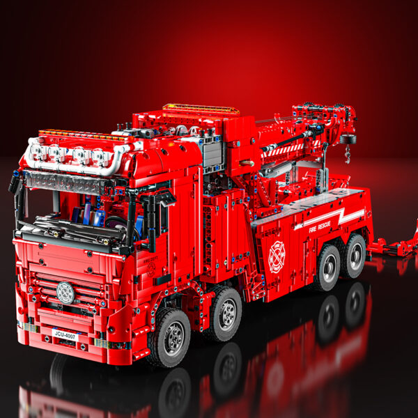 TaiGaole T4017A Feuerwehrauto Rote Version mit PF-Teilen