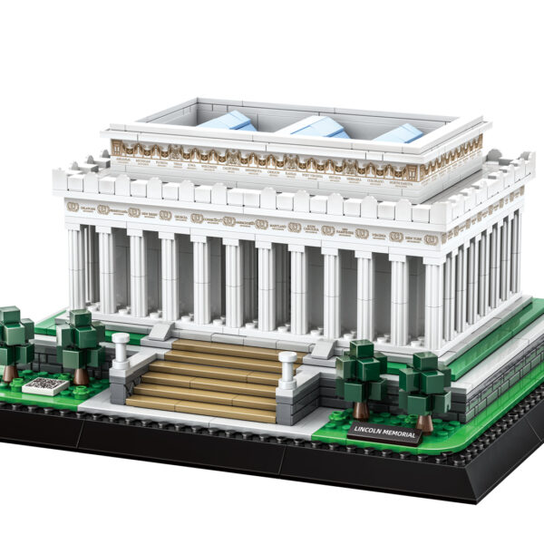 WANGE Architecture Lincoln Memorial Gebäude 4216 Bausteinset