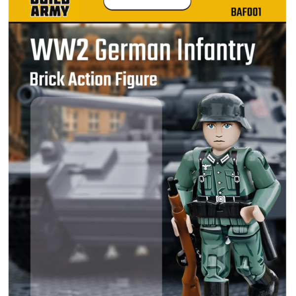 BuildArmy WK II Deutscher Infanterist (Mittelfigur) BAF001