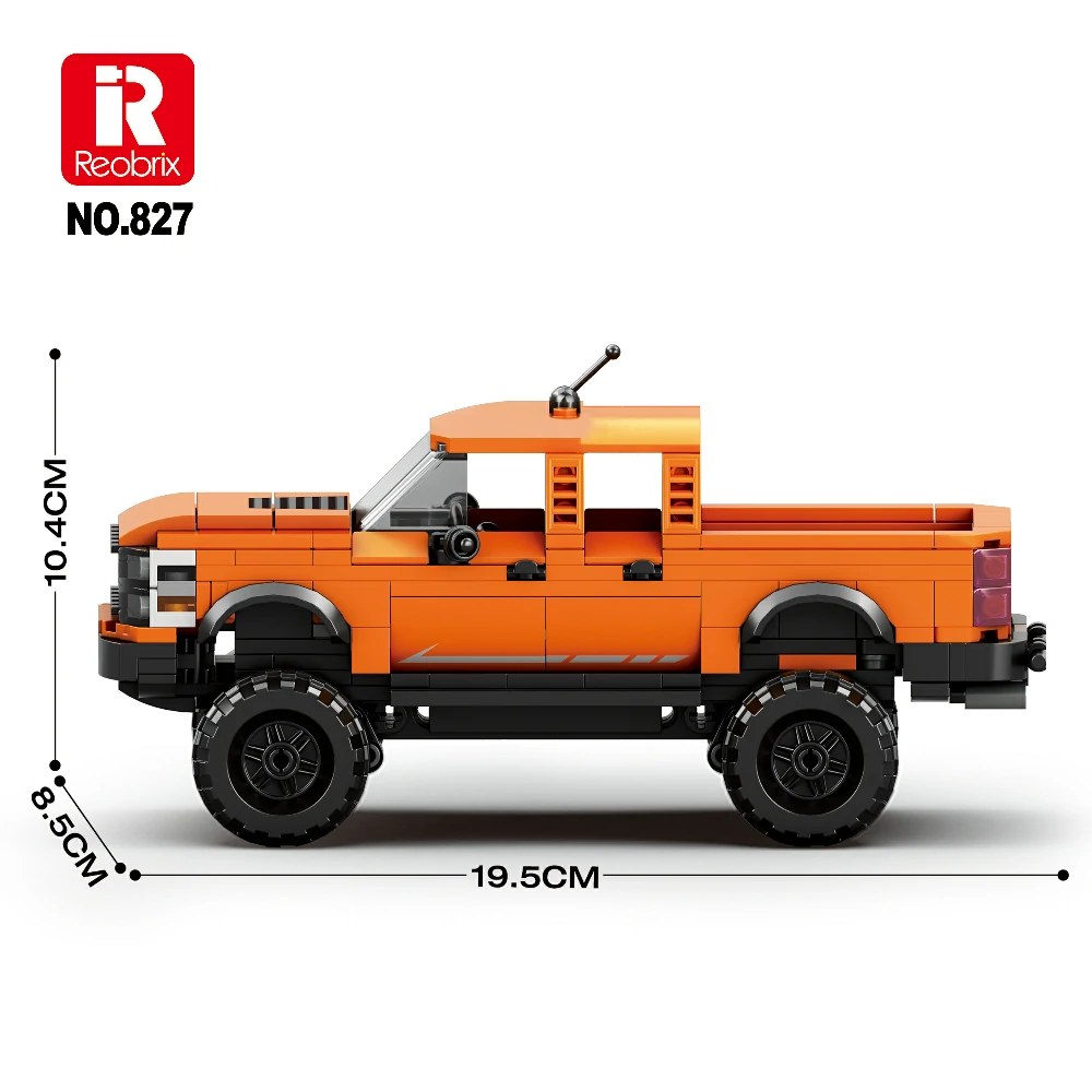 source-1-167.jpg Reobrix Raptor Pickup Truck R827