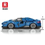 Reobrix Koenigsegg Agera Blue R805