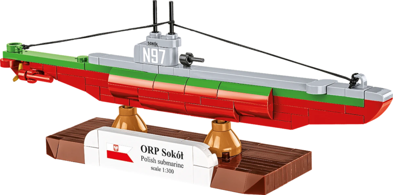 Cobi ORP Sokół Polish Submarine 4863