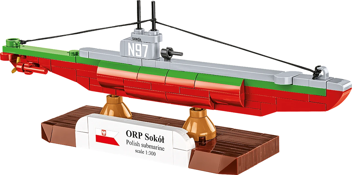 source-0-113.png Cobi ORP Sokół Polish Submarine 4863