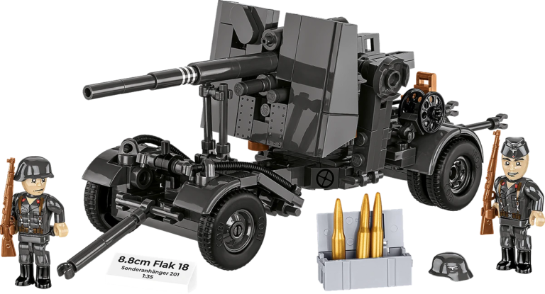 Cobi 8.8 cm Flak 18 with Carriage 3140
