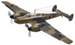 Cobi Messerschmitt Bf 110C 5777