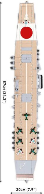 Cobi IJN Akagi Aircraft Carrier 4851