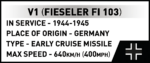 Cobi Heinkel HE 111 H-22 with V1 Flying Bomb - Executive Edition 5771
