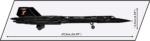 Cobi Lockheed SR-71 Blackbird 5891