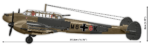 Cobi Messerschmitt Bf 110C 5777