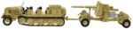 Cobi Sd.Kfz.8 Towing 8.8 cm Flak 36 3143