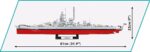 Cobi Battleship Gneisenau 4835