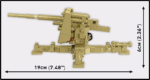 Cobi Sd.Kfz.8 Towing 8.8 cm Flak 36 3143