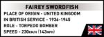 Cobi Fairey Swordfish 5770